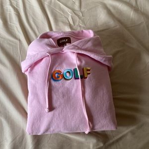 GOLF Multi-Color Embroidered Hoodie (pink)